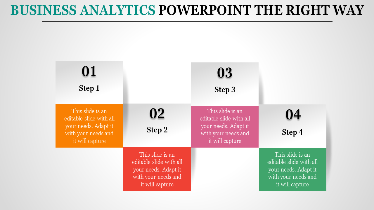 Business Analytics PowerPoint Template and Google Slides